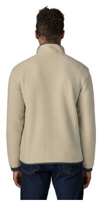 Polaire Patagonia Retro Pile Patch Beige Homme