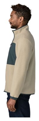 Polaire Patagonia Retro Pile Patch Beige Homme
