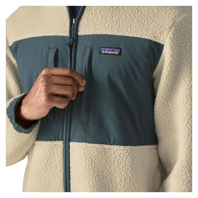Polaire Patagonia Retro Pile Patch Beige Homme