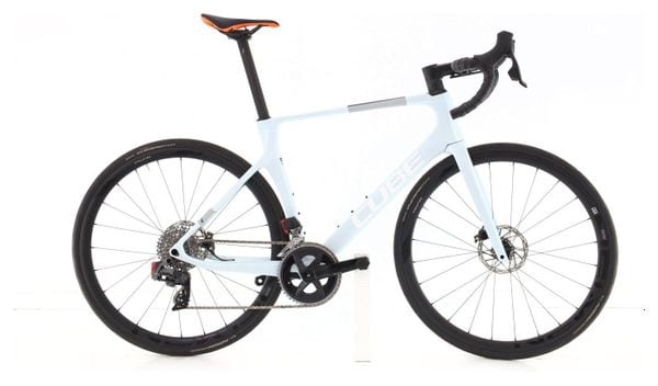 Produit reconditionné · Cube Agree Pro C62 Carbone AXS 12V · Blanc / Vélo de route / Cube | Bon état