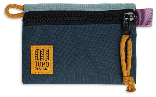 Topo Designs Bolsas para Accesorios Micro Wallet Azul