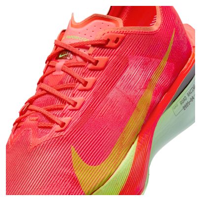 Scarpe da corsa Nike Vaporfly 4 Rosso/Verde Uomo