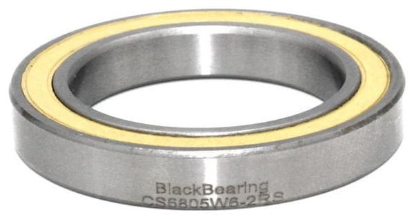 Black Bearing Ceramic Bearing 61805-2RS W6 25 x 37 x 6 mm