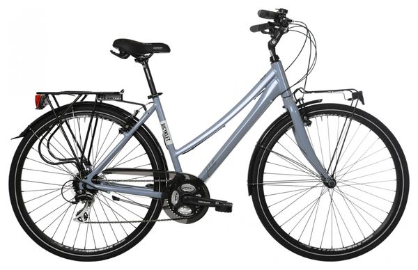 Vélo de Ville Femme Bicyklet Juliette Shimano Acera/Tourney 8V 700 mm Bleu