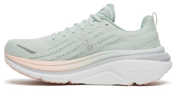Zapatillas de running Saucony Hurricane 25 Verde/Rosa Mujer