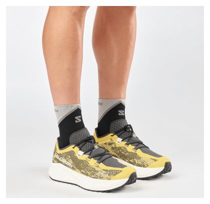 Scarpe da corsa Salomon Aero Glide 4 GRVL Giallo/Grigio Uomo