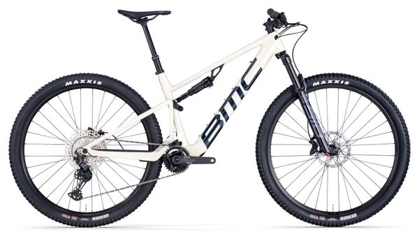 BMC Fourstroke AMP LT Two Shimano Full Suspension Electric Mountain Bike  12V 360 Wh TQ 60Nm 29'' White 2026
