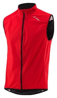 Loeffler gilet de cyclisme sans manches M Gilet de Vélo WPM Pocket-Rouge