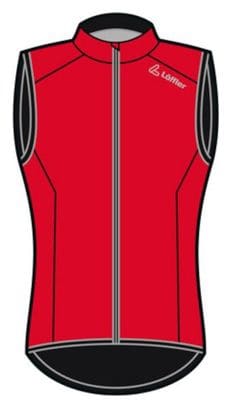 Loeffler gilet de cyclisme sans manches M Gilet de Vélo WPM Pocket-Rouge