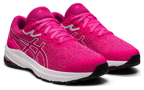 Asics GT-1000 11 GS Pink White Children's Running Shoes