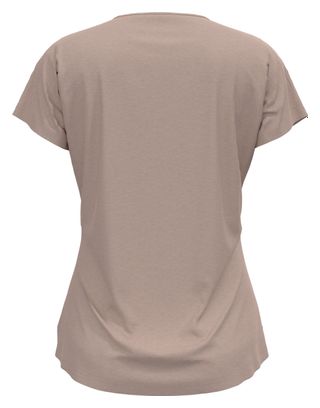 Camiseta de manga corta morada para mujer Odlo Ascent 365 Sharp