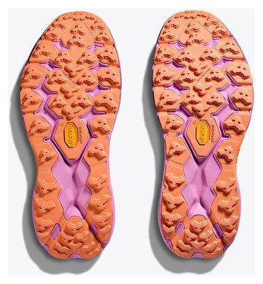 Hoka Speedgoat 5 Blue Pink Orange Women's Trail Running Shoes