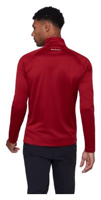 Giacca in pile Mammut Crag ML rossa da uomo