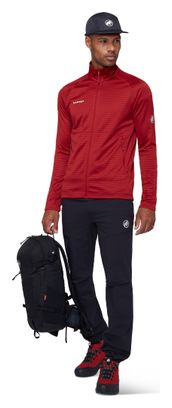 Giacca in pile Mammut Crag ML rossa da uomo