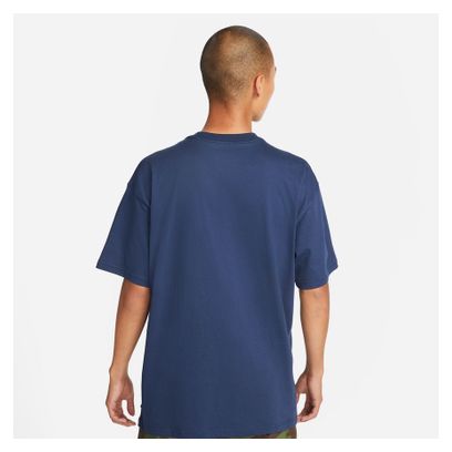 Nike SB Logo Skate T-Shirt Blau