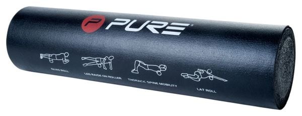 Pure2Improve Rouleau d'exercice 60 x 15 cm Noir