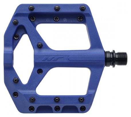 HT Components Supreme-C PA32A Coppia di pedali flat blu scuro