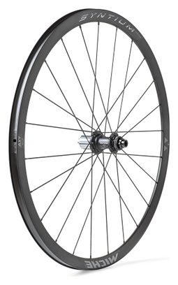 Paar Miche Syntium Aero DX Tubeless 700 Disc-Laufräder | 12x100mm | 12x142mm | Centerlock