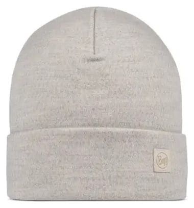 Buff Merino Heavyweight Beanie Solid Grey