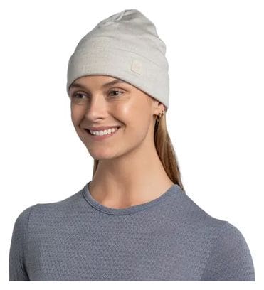 Gorro Buff Merino Heavyweight Gris Sólido