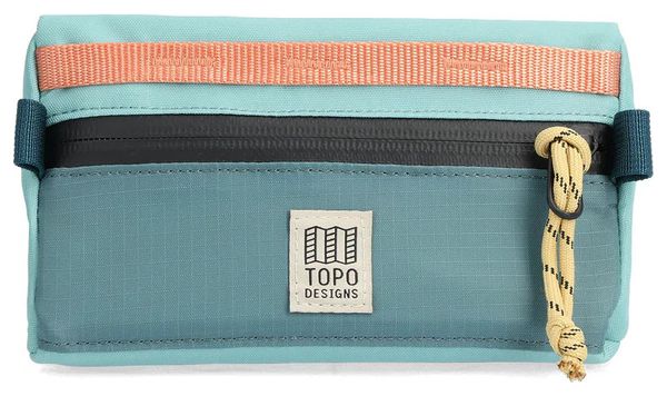 Topo Designs Mini Handlebars Bag - Mountain 1L Blue/Green