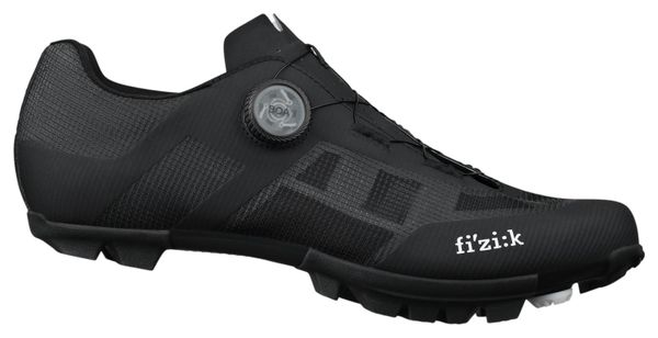 Fizik Proxy Wide Black Gravel Shoes