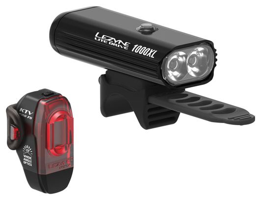 Lezyne Lite Drive 1000XL / KTV Pro Lights Black