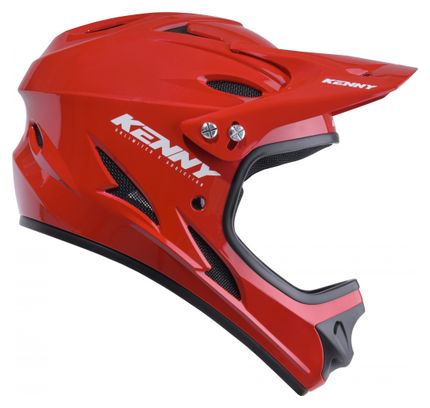 Kenny Down Hill Solid Red Full face helmet