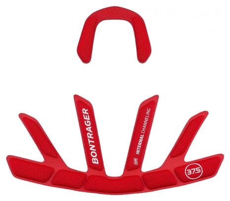 Bontrager Velocis MIPS Helm Pad Red
