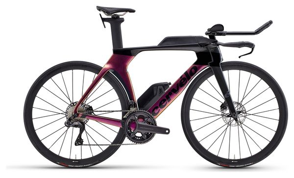 Cervelo P5 Triathlon Bike Shimano Ultegra Di2 Di2 12S 700 mm Purple