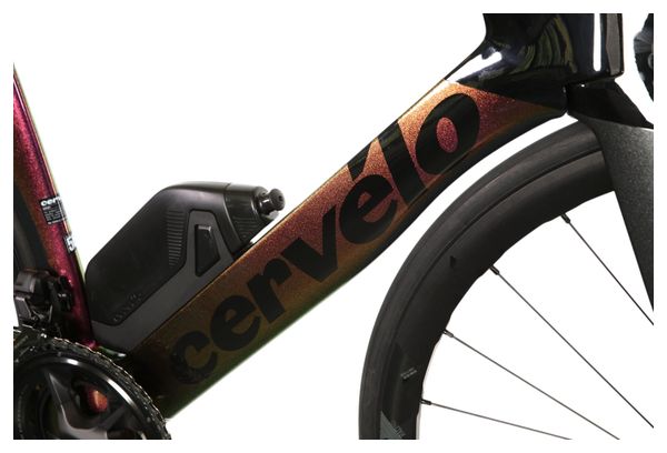 Cervelo P5 Triathlonrad Shimano Ultegra Di2 Di2 12S 700 mm Lila