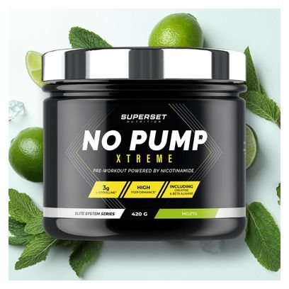 No Pump Xtreme (420g) - Superset Nutrition - Mojito - Preworkout