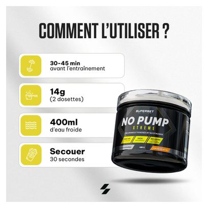 No Pump Xtreme (420g) - Superset Nutrition - Mojito - Preworkout