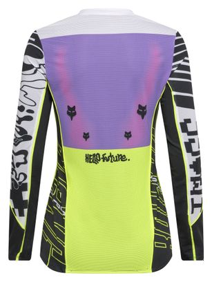 Maglia a maniche lunghe Fox Flexair Phantom multicolore da donna in edizione limitata