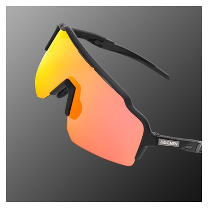 LUNETTES de vélo 3 verres polarisés RAVEMEN - CG03
