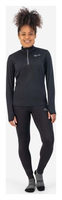 T-Shirt Manches Longues Running Rogelli Core Femme Noir