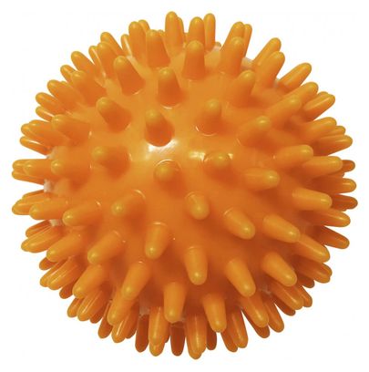 Balle picots orange Ø8 cm medium vrac