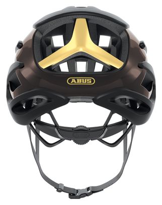 Casque Route Abus AirBreaker Noir / Or