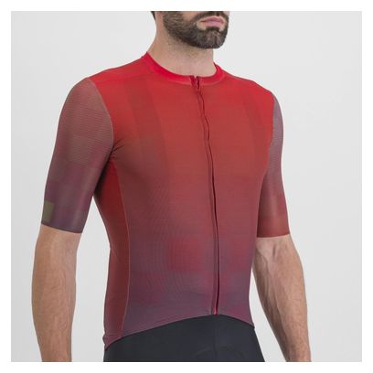 Maillot de manga corta Sportful Rocket Rojo