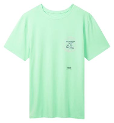 Camiseta de manga corta Circle Iconic Pop Verde Menta