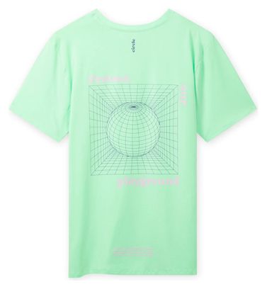 Camiseta de manga corta Circle Iconic Pop Verde Menta