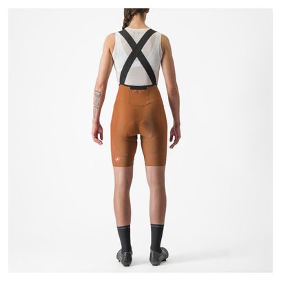 Castelli Espresso DT Women's Bib Calzamaglia Brown