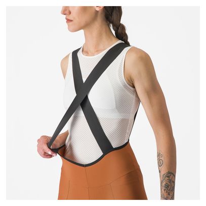 Castelli Espresso DT Women's Bib Calzamaglia Brown