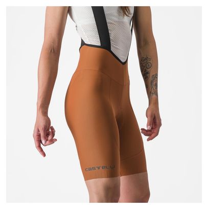 Castelli Espresso DT Women's Bib Calzamaglia Brown