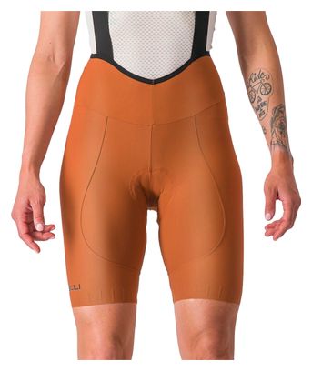 Castelli Espresso DT Women's Bib Calzamaglia Brown