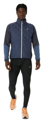 Gilet thermique Asics Road Winter Bleu Homme