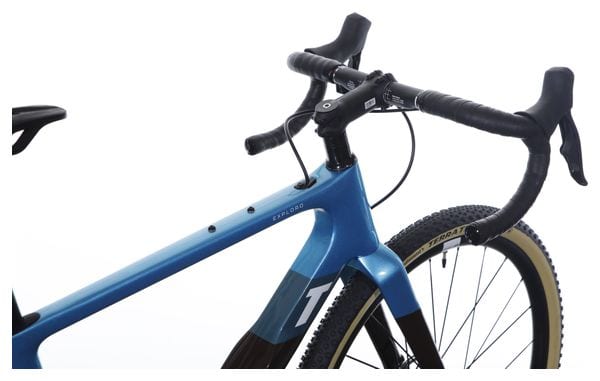 Produit Reconditionné - Gravel Bike 3T Exploro RaceMax Sram Force/Rival eTap AXS 12V 27 5' Bleu Marron 2023