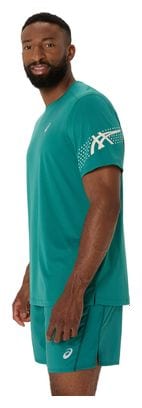 Asics Icon Jersey met korte mouwen Groen Heren