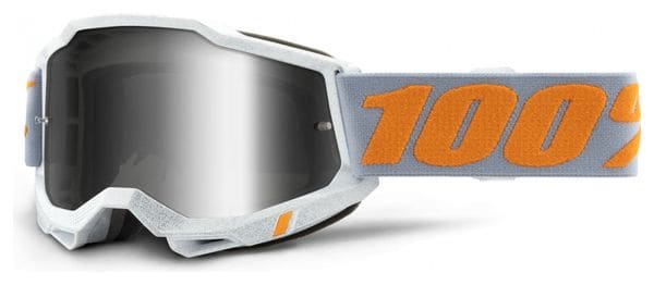 100% ACCURI Maske 2 | Grau Orange Speedco | Mirror Argents Brille