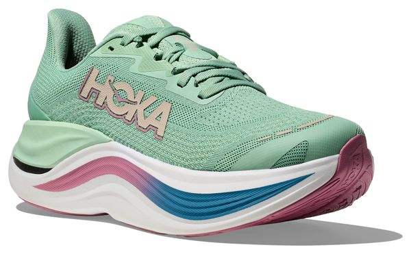 Running Shoes Hoka Skyward X Green/Rose Women